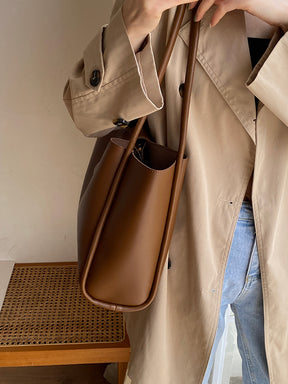 Retro One-shoulder High-grade Fashion Work Commuter Tote