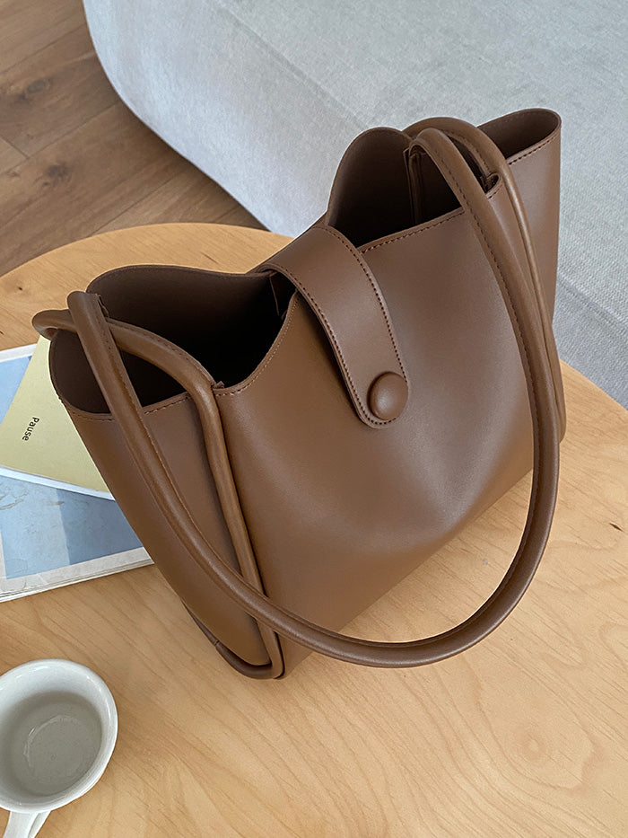 Retro One-shoulder High-grade Fashion Work Commuter Tote