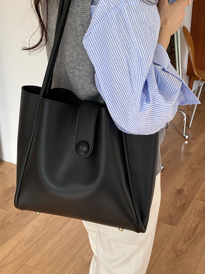 Retro One-shoulder High-grade Fashion Work Commuter Tote